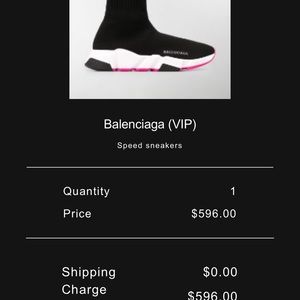Balenciaga sock shoe